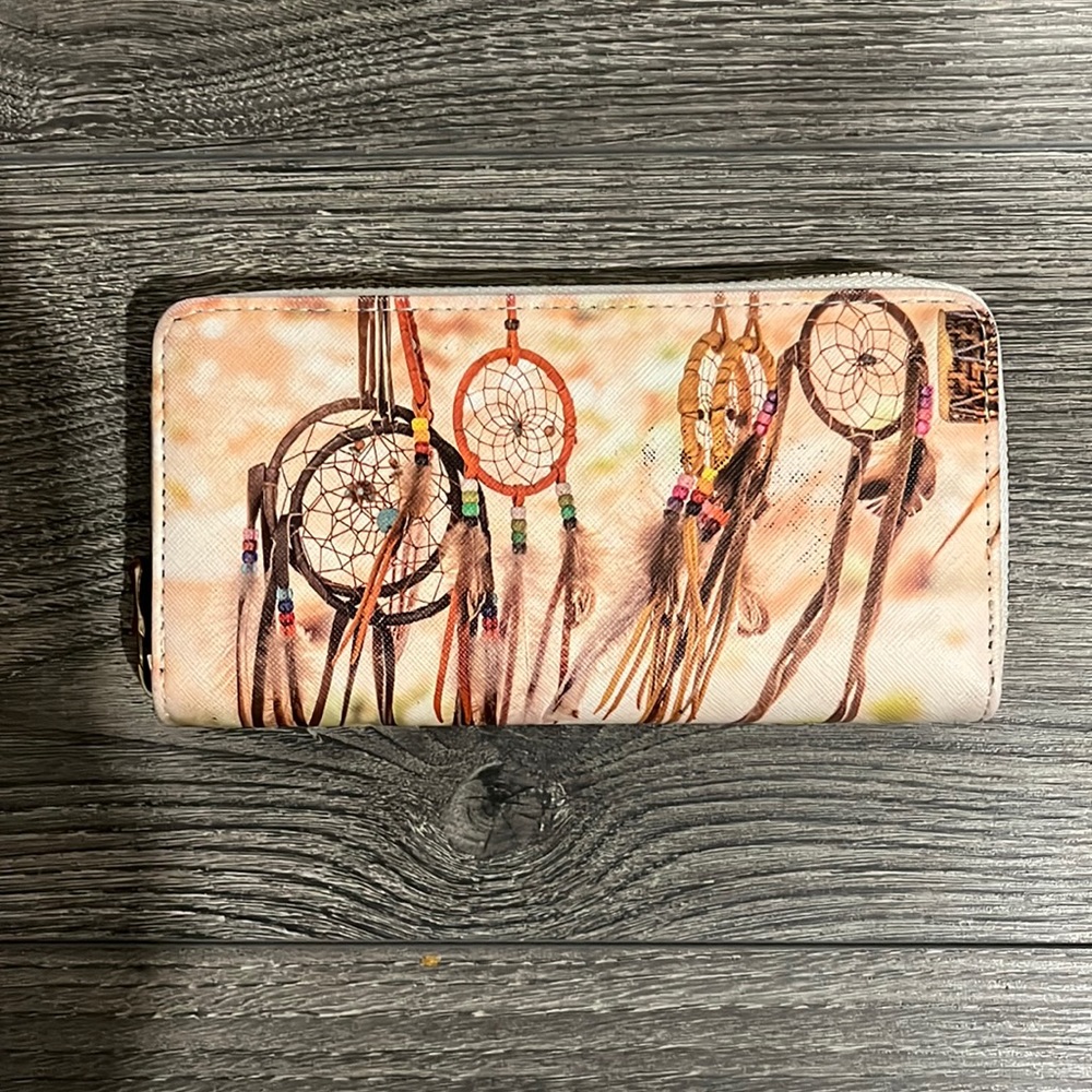 Dream catcher Zippered wallet